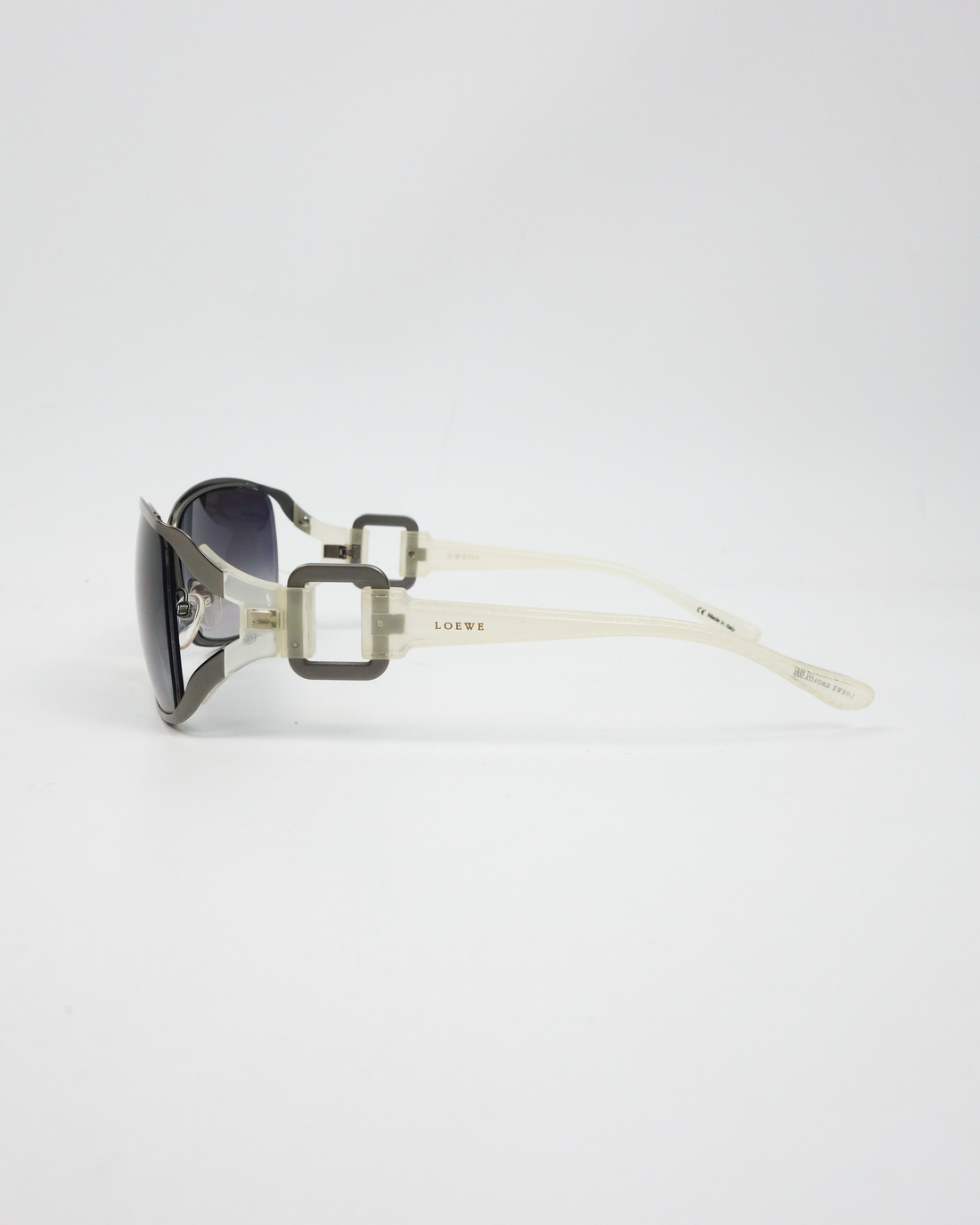 Loewe Faded Purple Silver Sunglasses 2000's