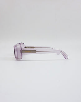 Ferragamo Light Purple Mask Sunglasses 2000's