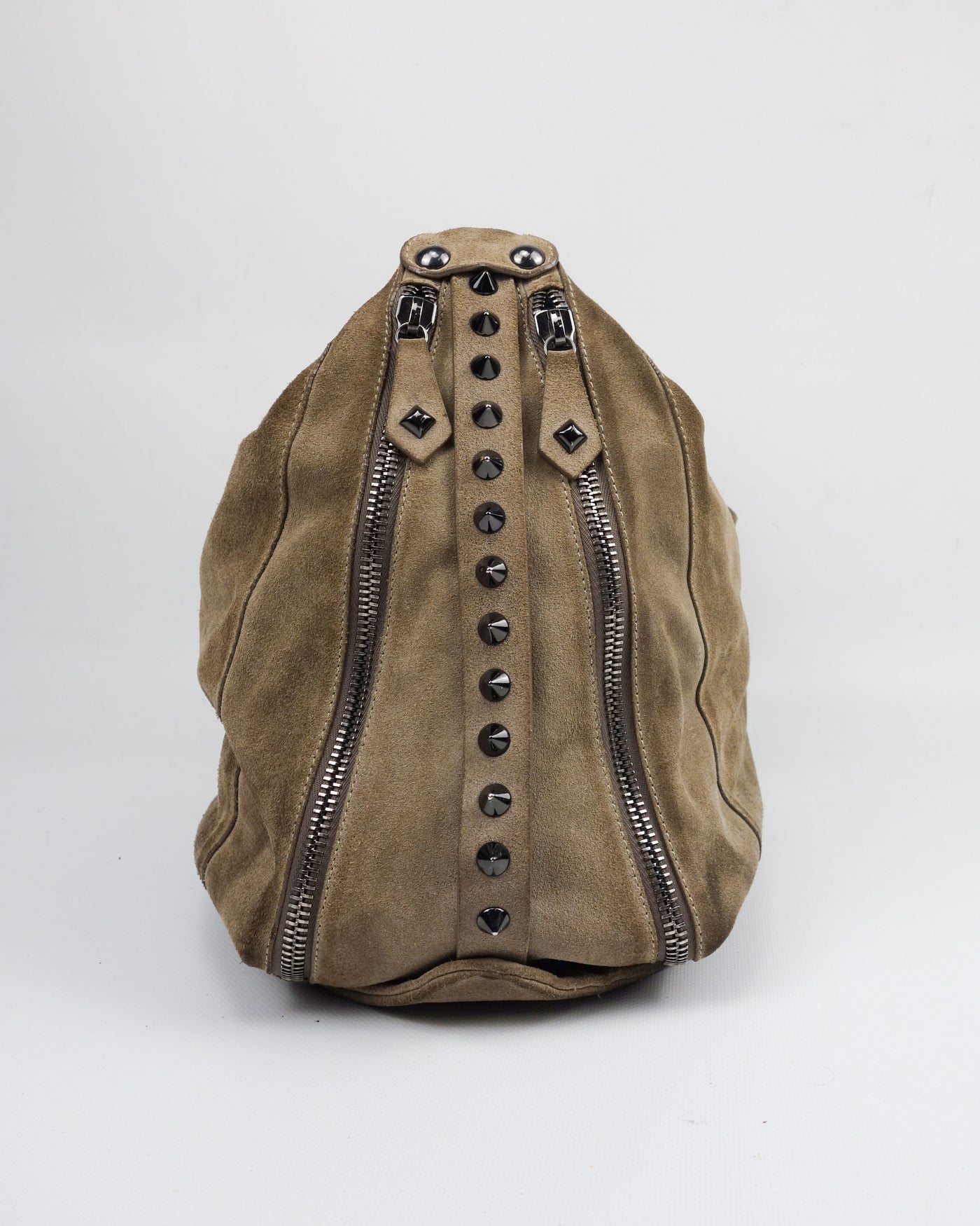 Pierre Balmain by Cristophe Decarnin Suede Hobo Bag 2008