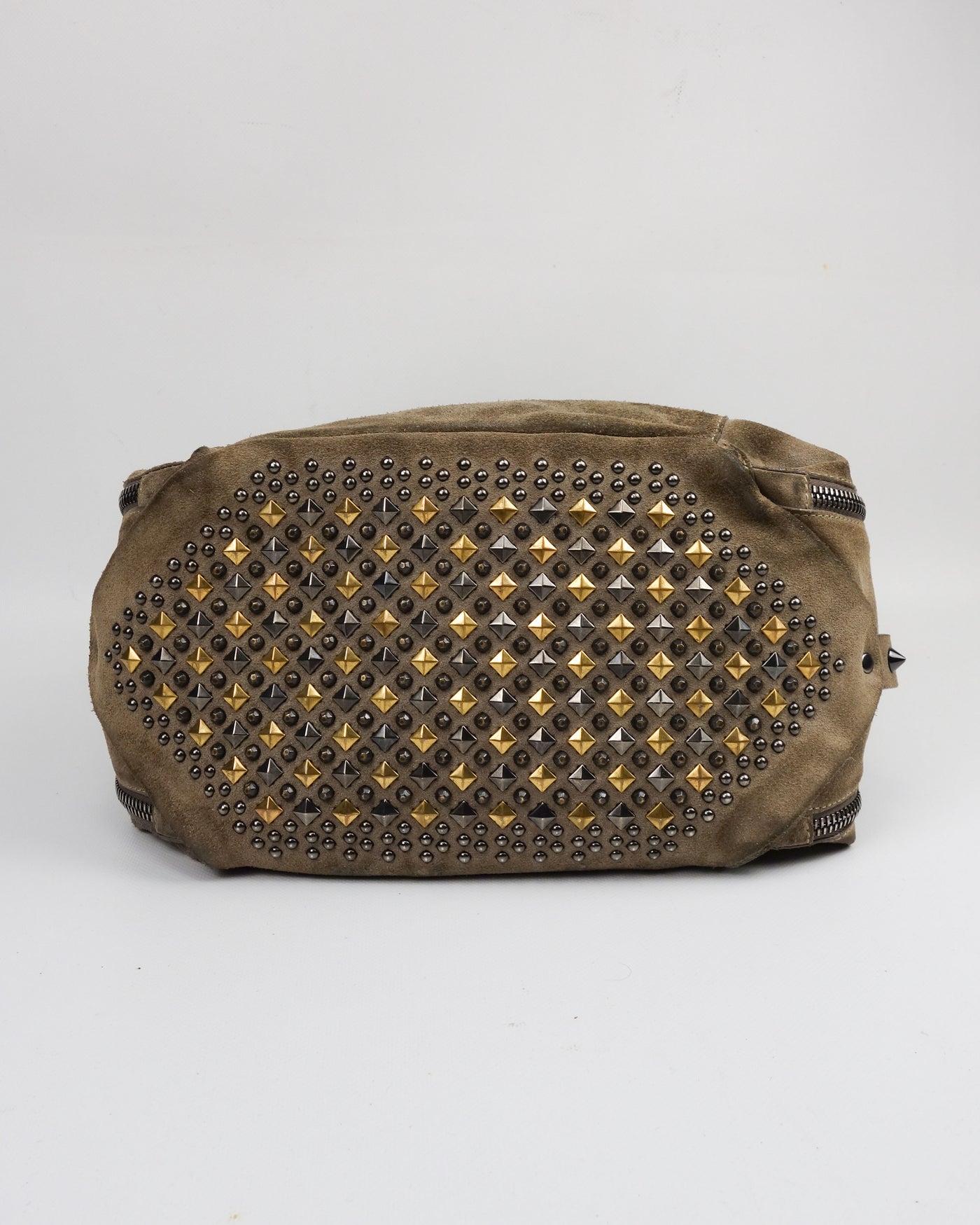 Pierre Balmain by Cristophe Decarnin Suede Hobo Bag 2008