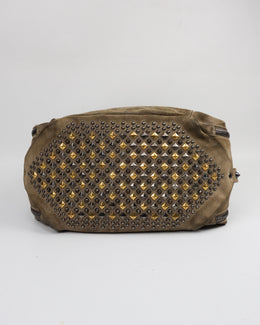 Pierre Balmain by Cristophe Decarnin Suede Hobo Bag 2008