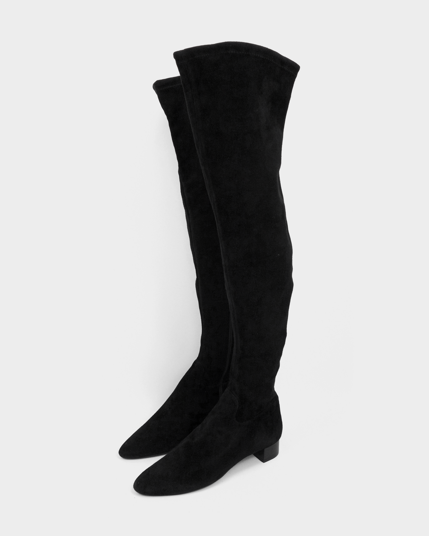 Jil Sander Knee-High Suede Boots 2000's