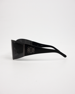 Loewe Mask Black Sunglasses 2000's