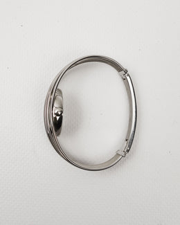 Calvin Klein “Cage” Wire Cuff Metallic Watch 2000's