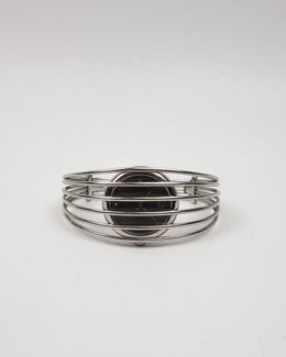 Calvin Klein “Cage” Wire Cuff Metallic Watch 2000's