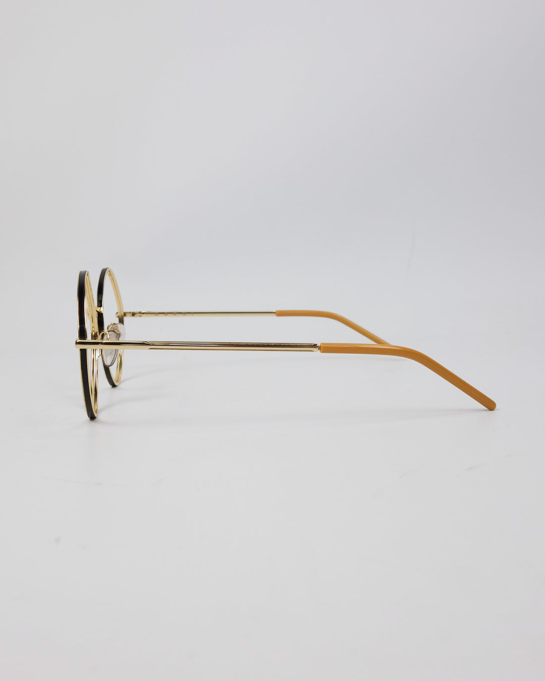 Marni Gold and Yellow Monture Glasses 2000's