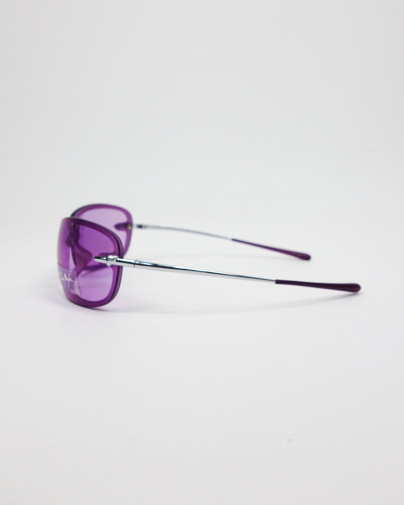 Mugler Purple Cat Sunglasses 2000's