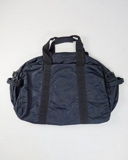 Diesel Nylon Wide Black Travel Bag 2000's