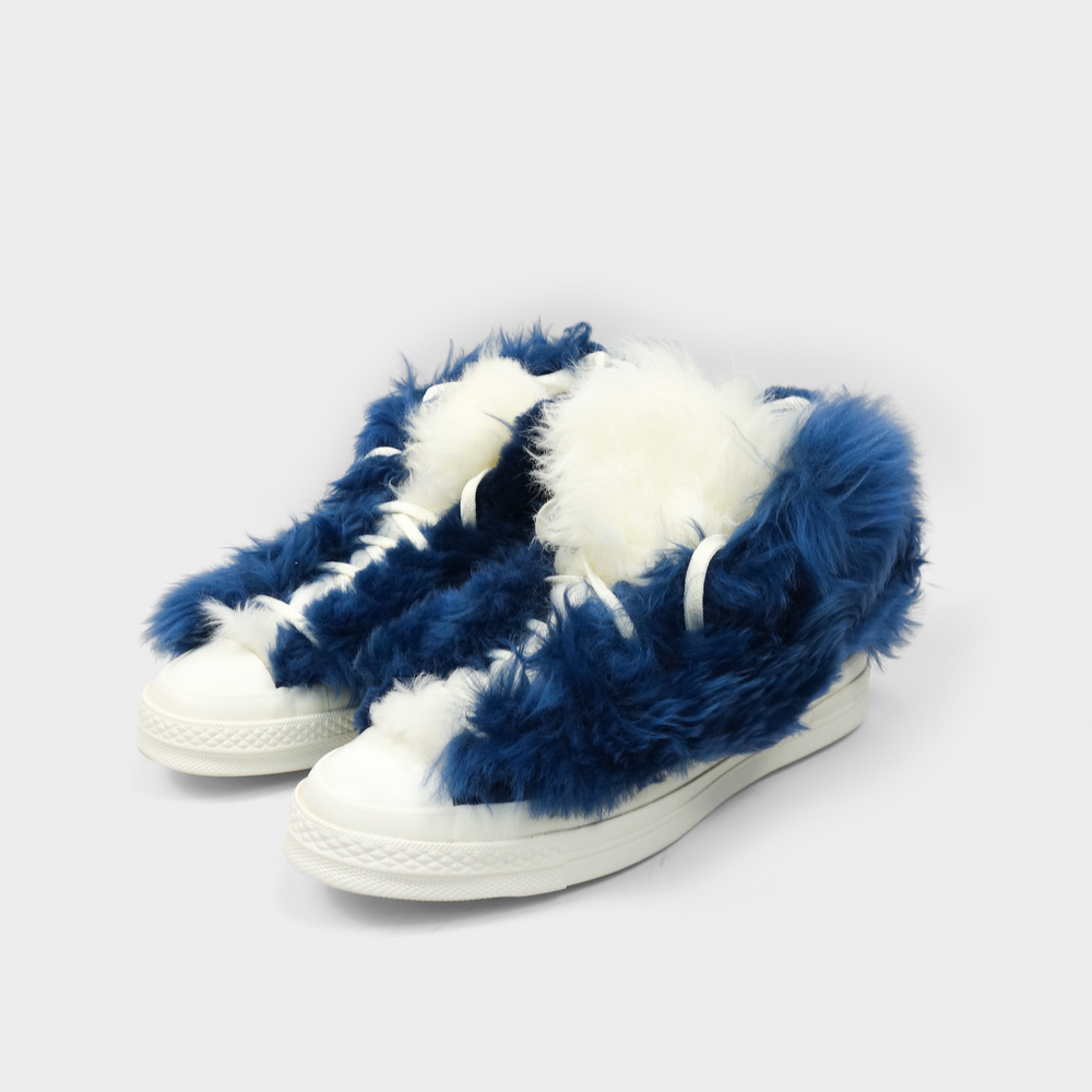 Converse x Ambush Chuck Taylor Hi Azul Fuzzy 2020