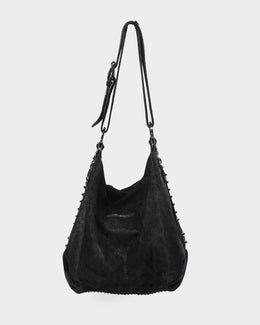 Pierre Balmain by Cristophe Decarnin Suede Hobo Bag FW 2008 - Vintagetts