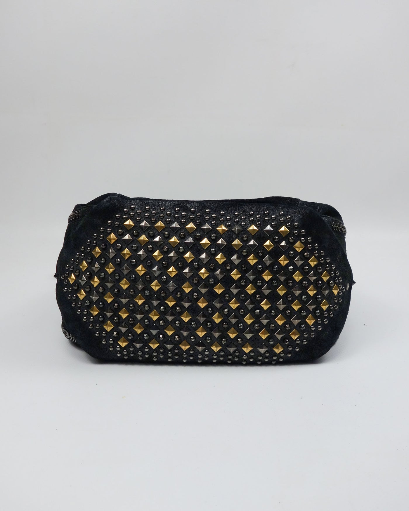 Pierre Balmain by Cristophe Decarnin Suede Hobo Bag FW 2008 - Vintagetts