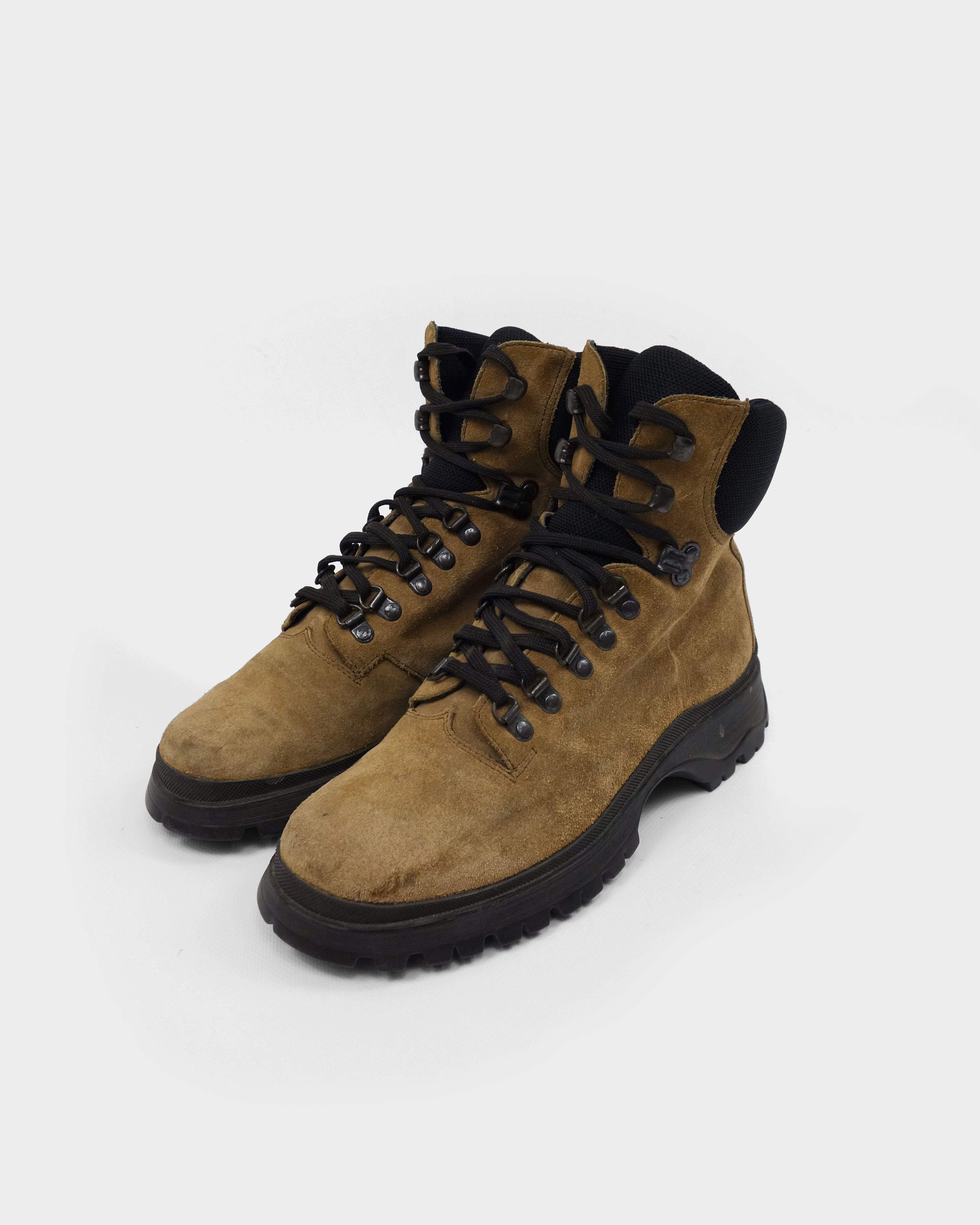 Prada Suede Mid Boots 2000's