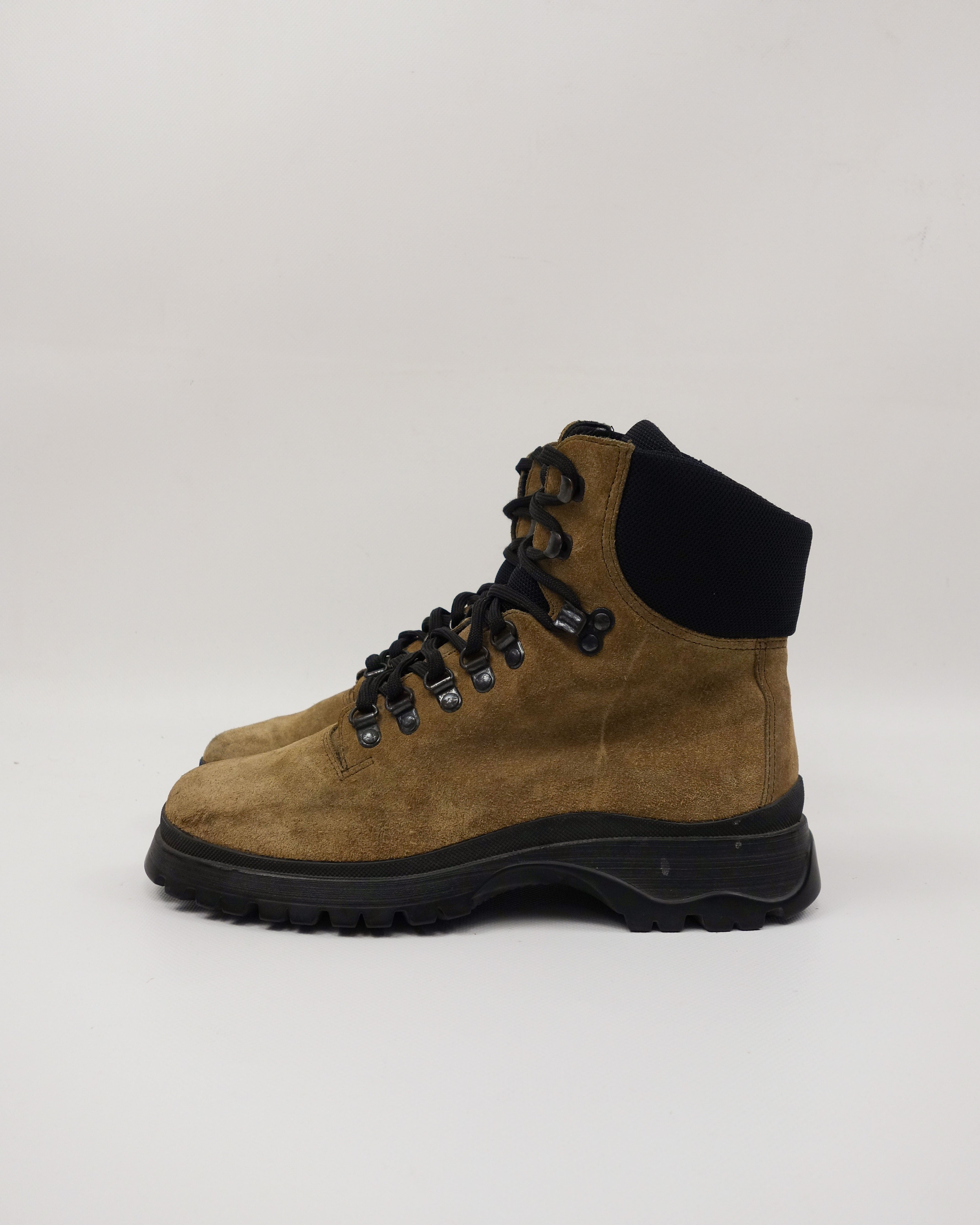 Prada Suede Mid Boots 2000's