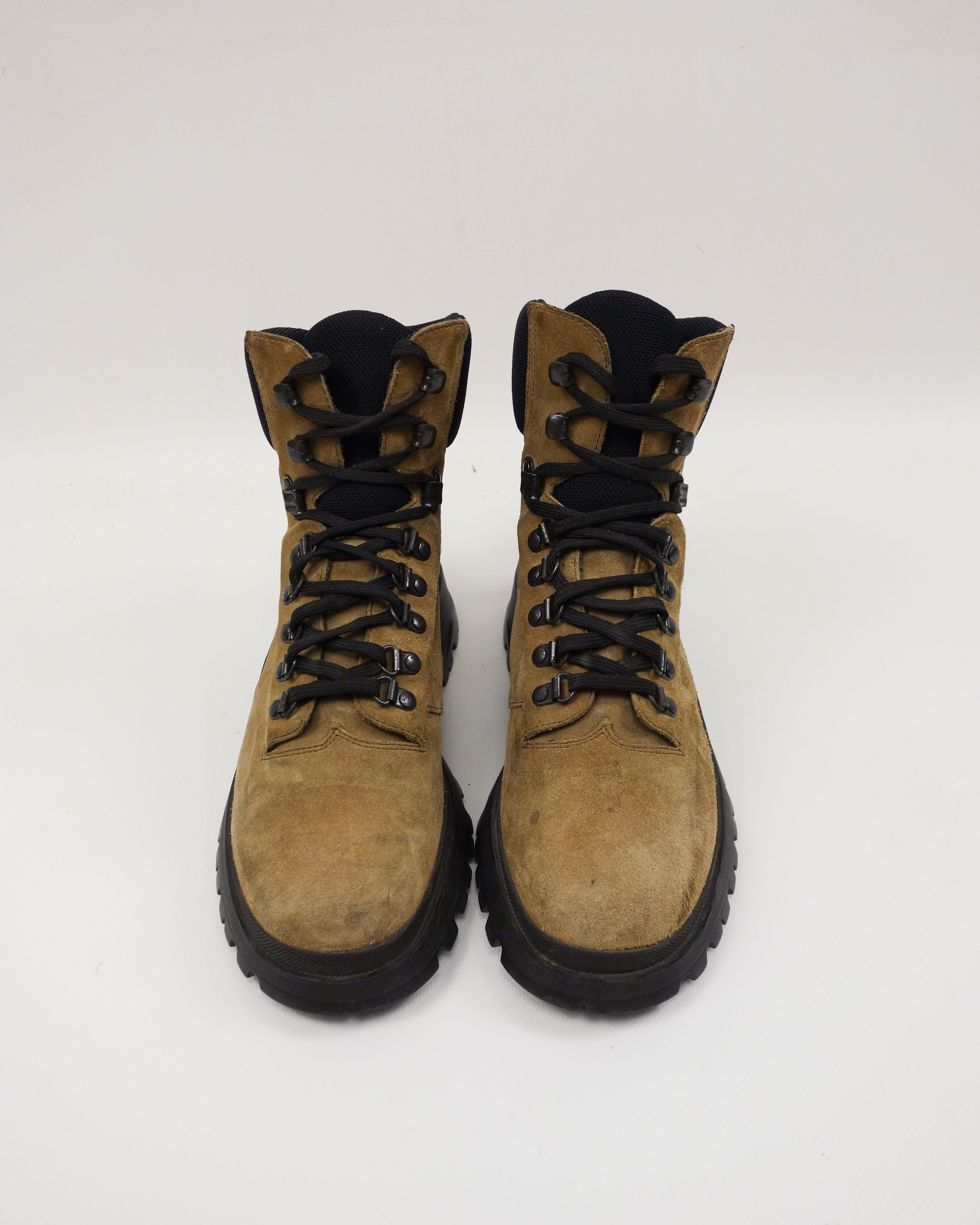 Prada Suede Mid Boots 2000's