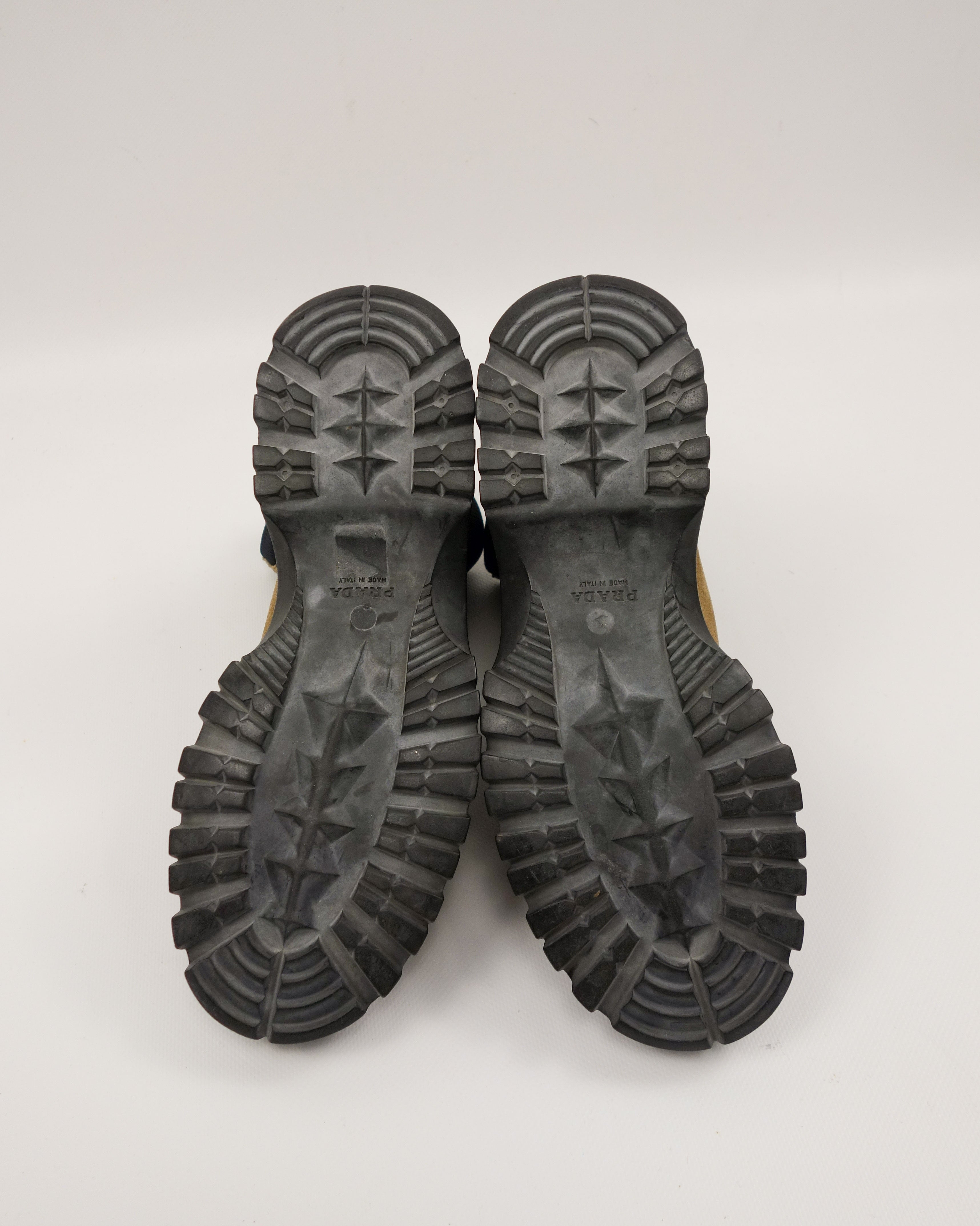 Prada Suede Mid Boots 2000's