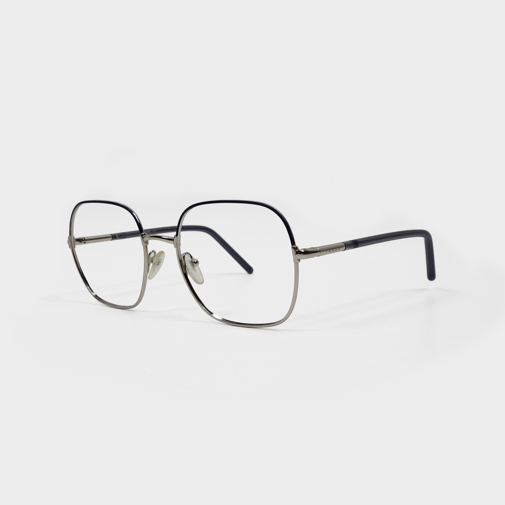 Prada Blue and Silver Glasses (Frame) 2000's