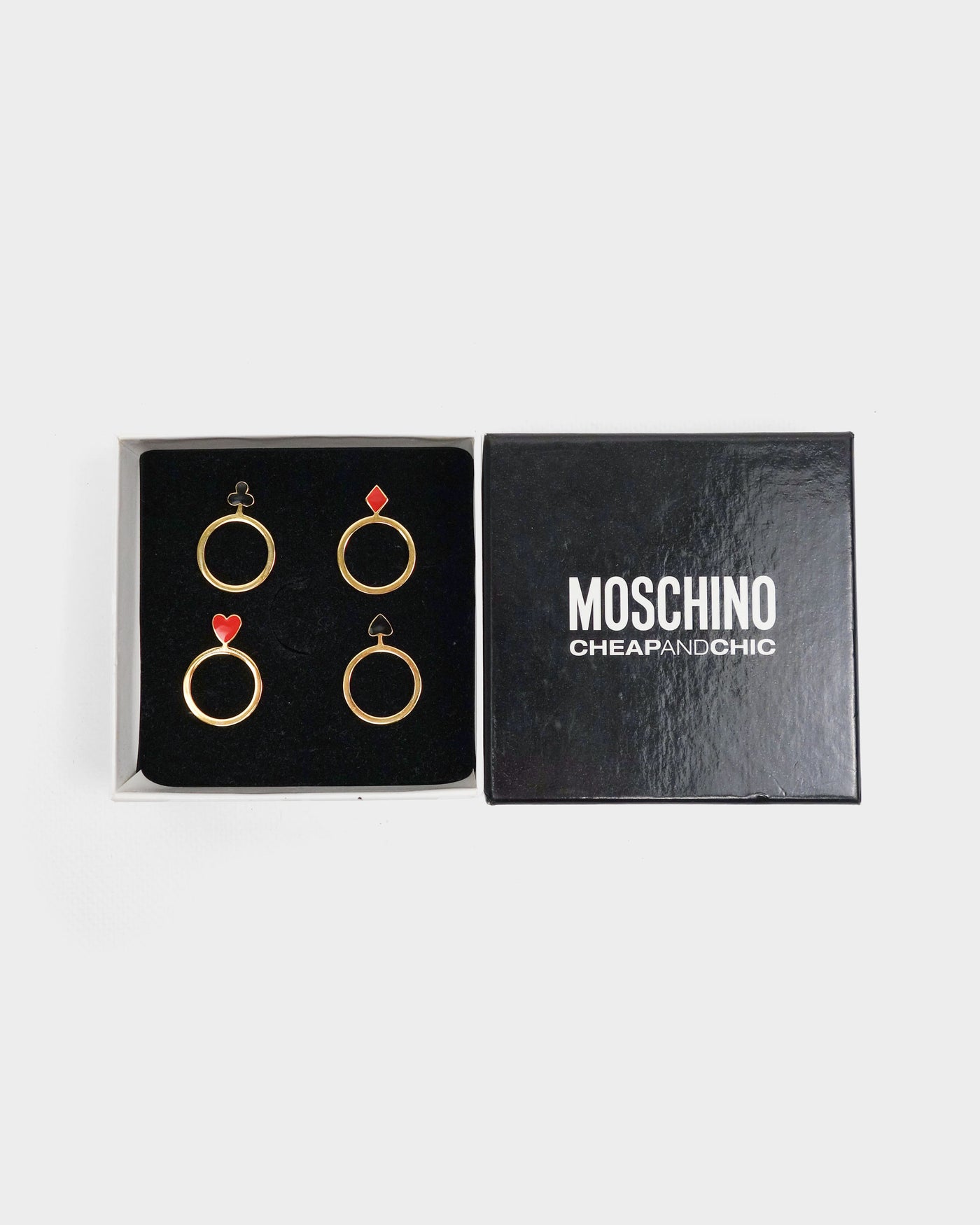 Moschino 4-in-1 Golden Ring 2000's - Vintagetts
