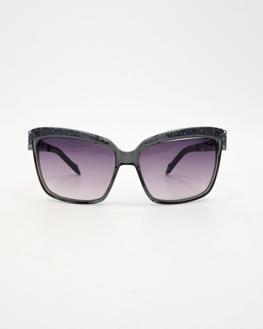 Mugler Decorated Sideburns Sunglasses 2000's