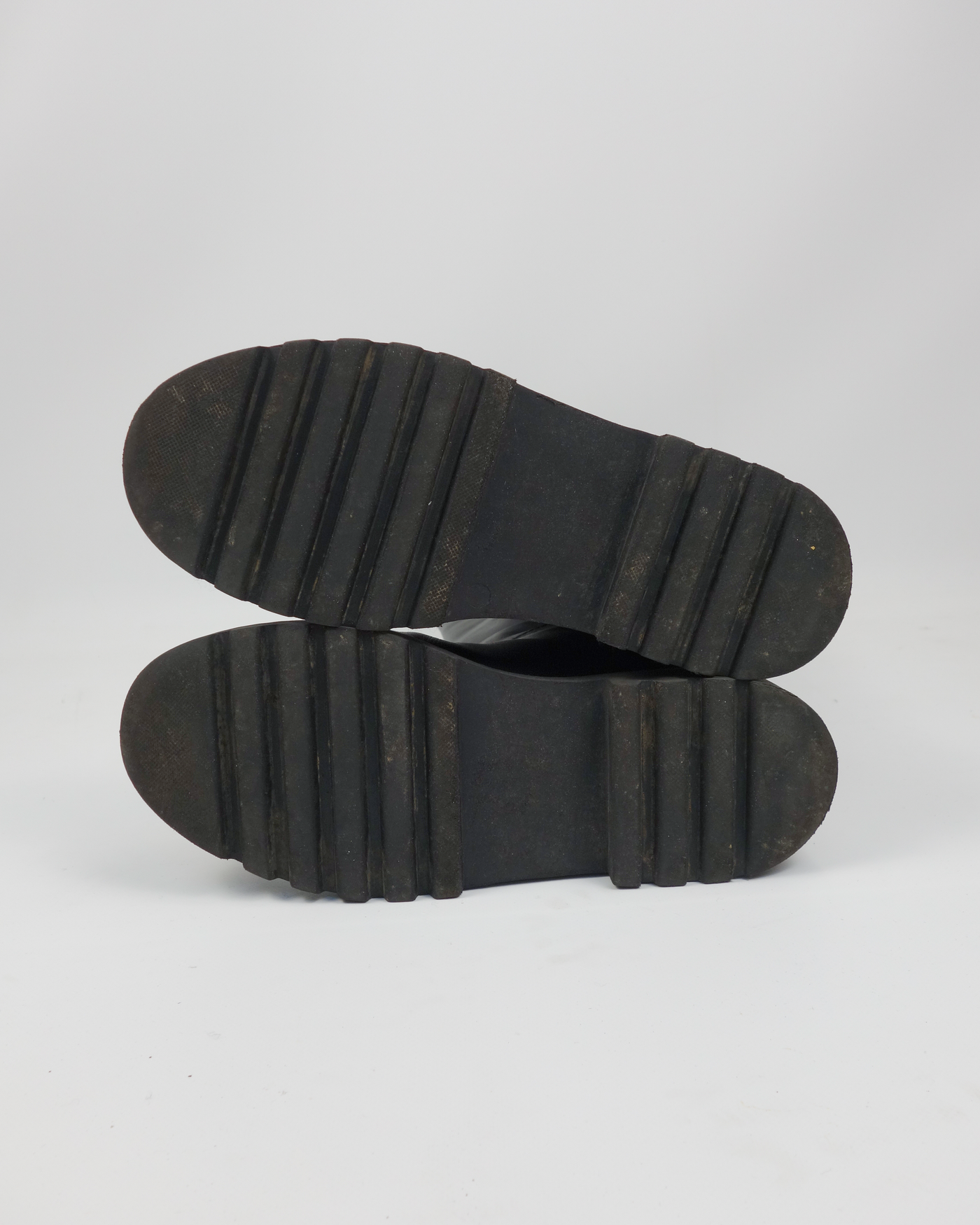 Marni Black Leather High Boots 2000's