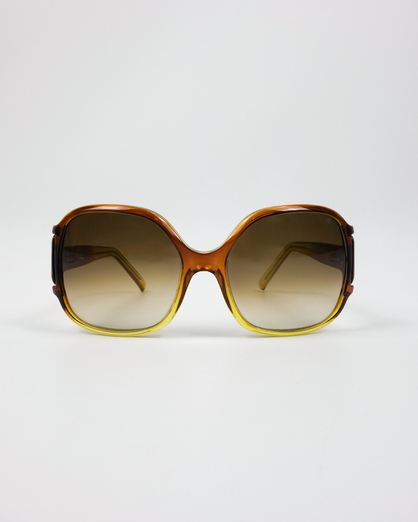 Marni Smoked Big Brown Sunglasses 2000's