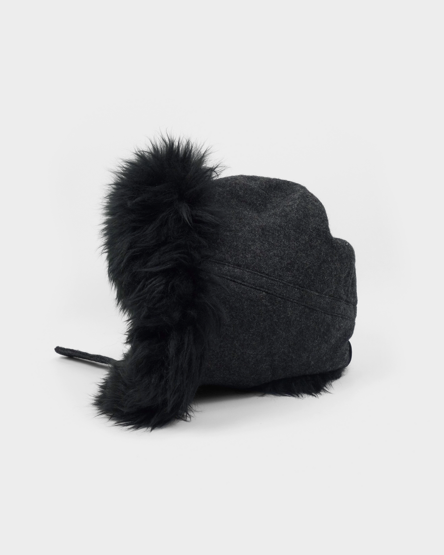 Yohji Yamamoto x Adidas (Y-3) Real Fur Hat F/W 2012