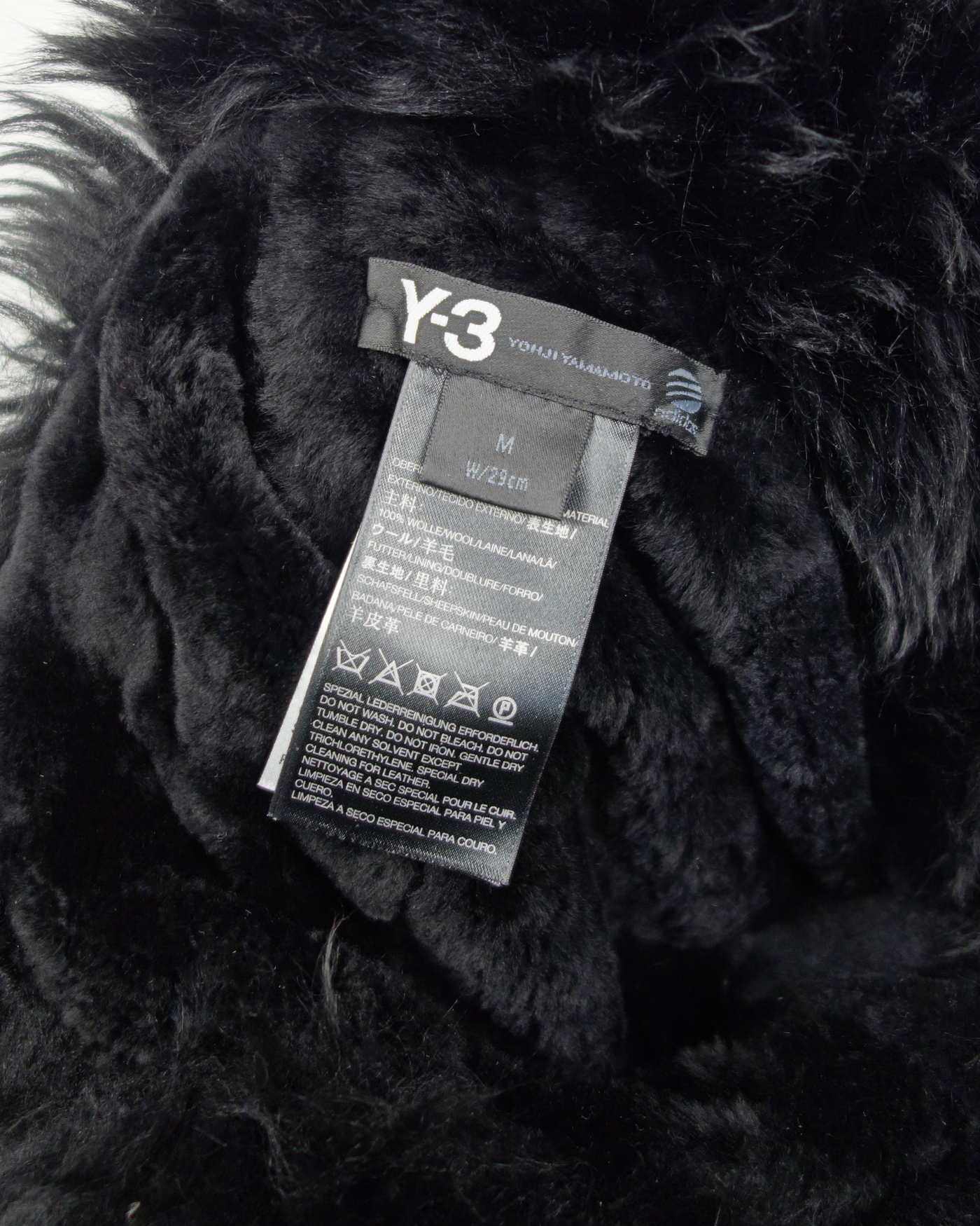 Yohji Yamamoto x Adidas (Y-3) Real Fur Hat F/W 2012