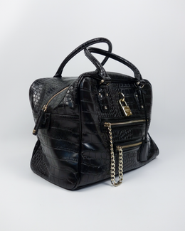 Versace Jeans Cocodrile Texture Squared Bag 2000's