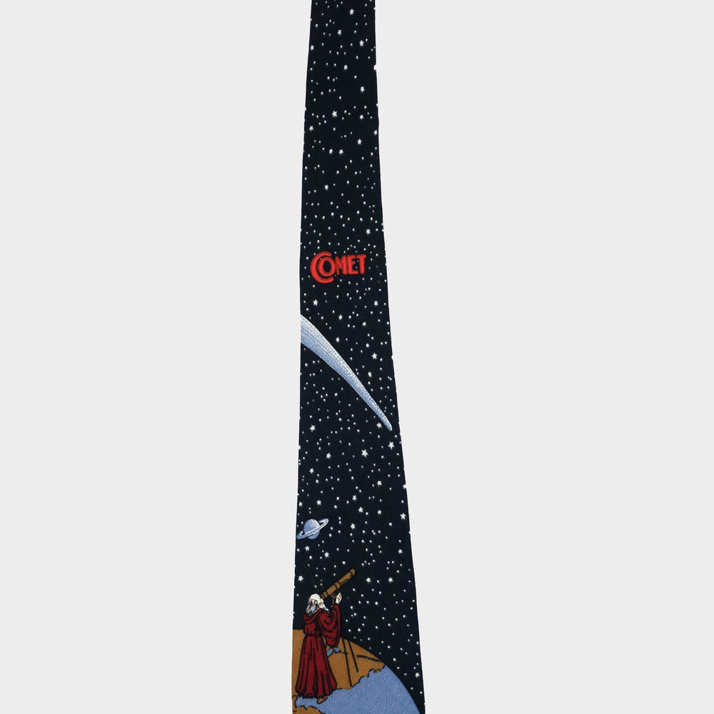 Jean Paul Gaultier Astrology Print Tie 1990's