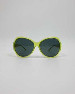 Loewe Green Plastic Frame Sunglasses 2000's