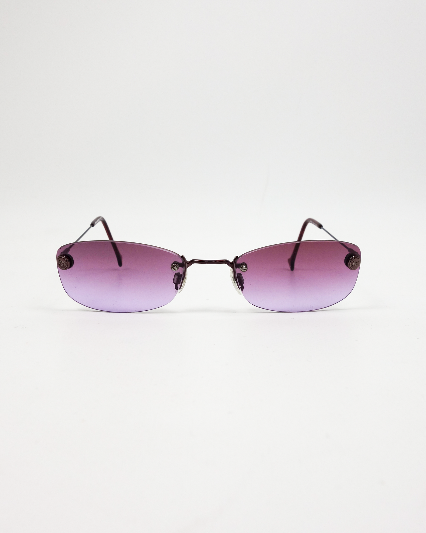 Paco Rabanne (XS) Slim Frame Purple Sunglasses 2000's