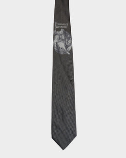Jean Paul Gaultier "Les Grandes Aventures" Silk Tie 1990's