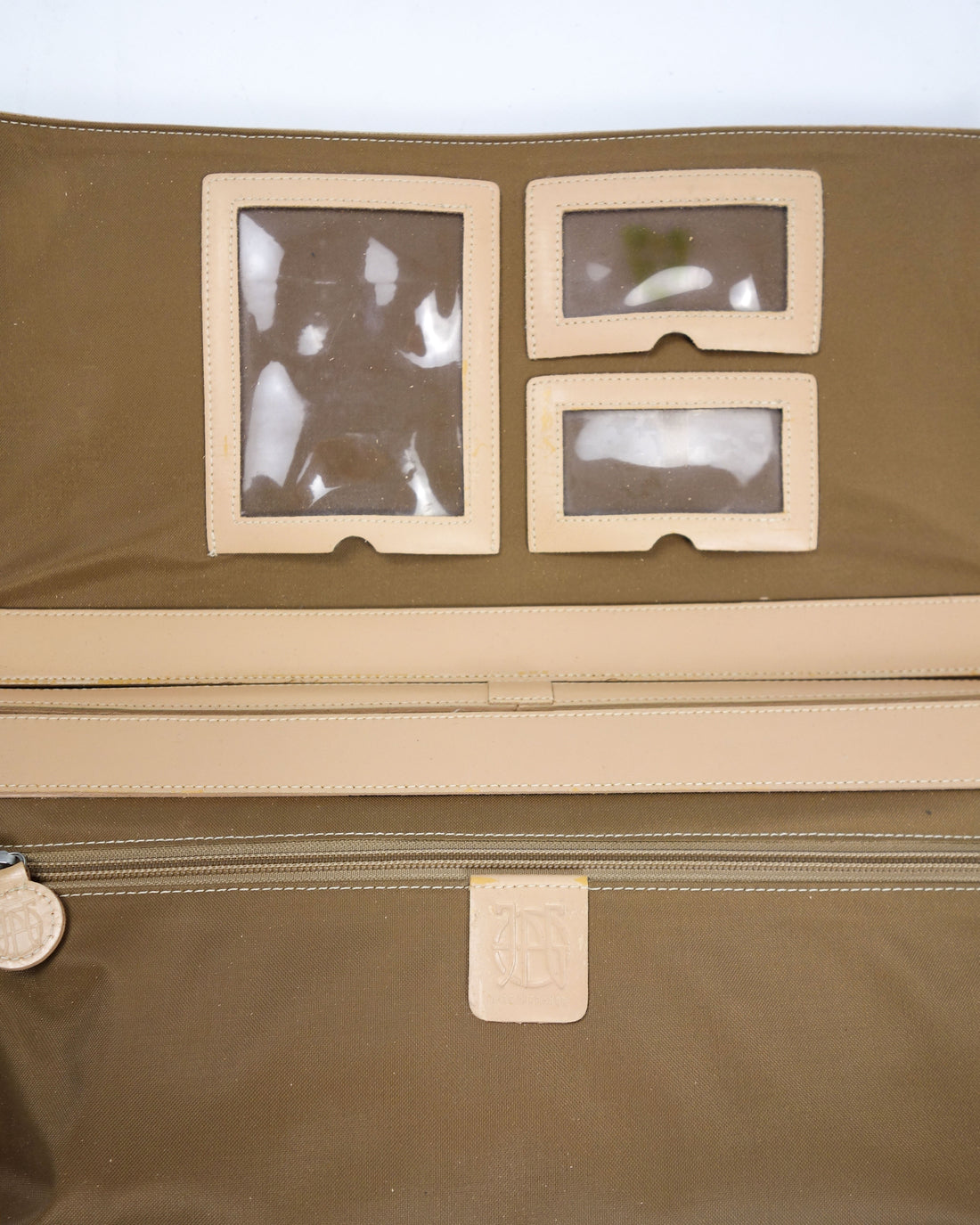 Jean Paul Gaultier Tan Case Bag 1990's
