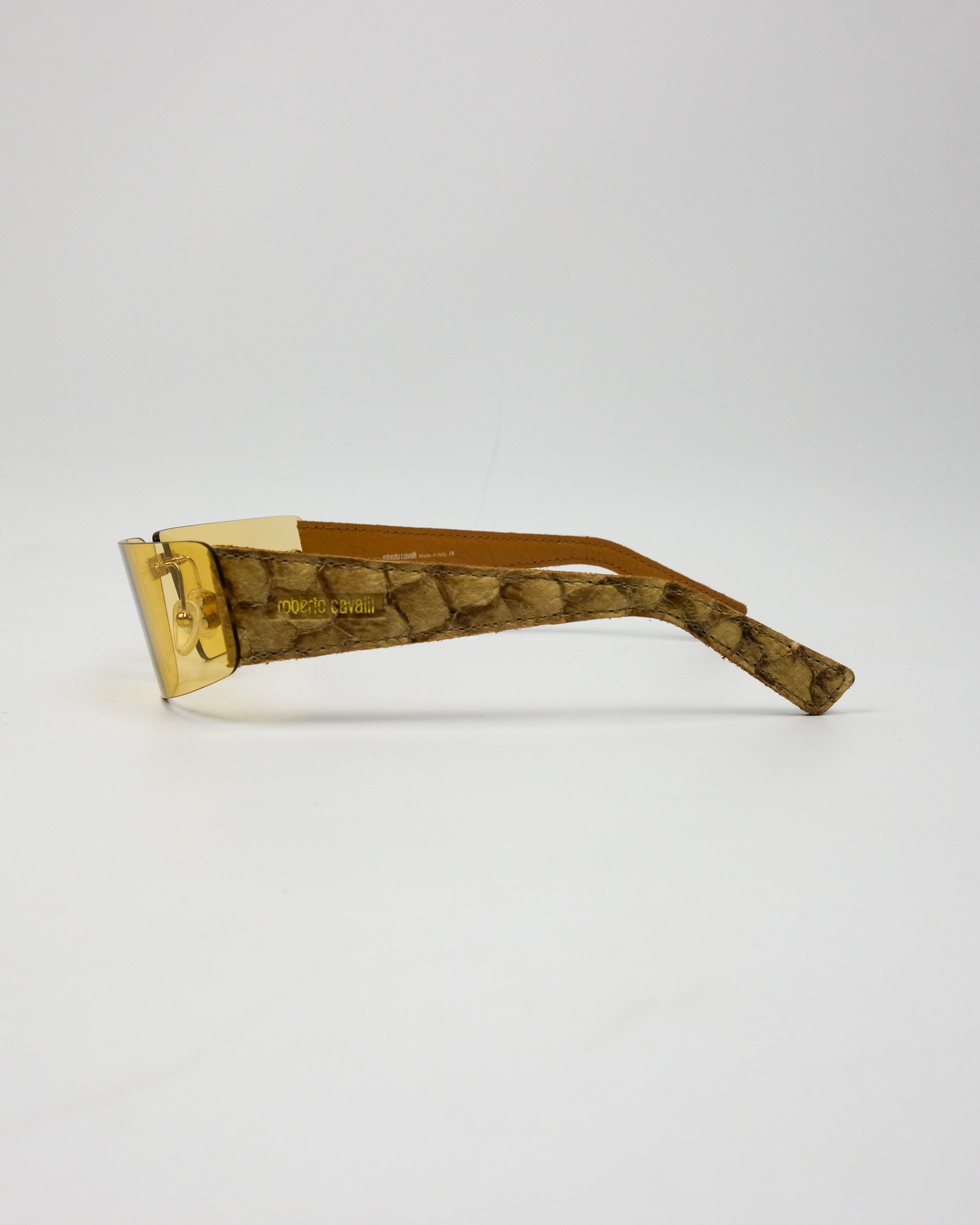 Roberto Cavalli "Didone" Yellow Sunglasses 2000's