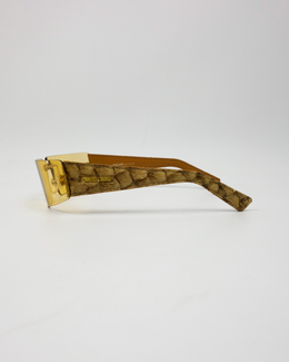 Roberto Cavalli "Didone" Yellow Sunglasses 2000's