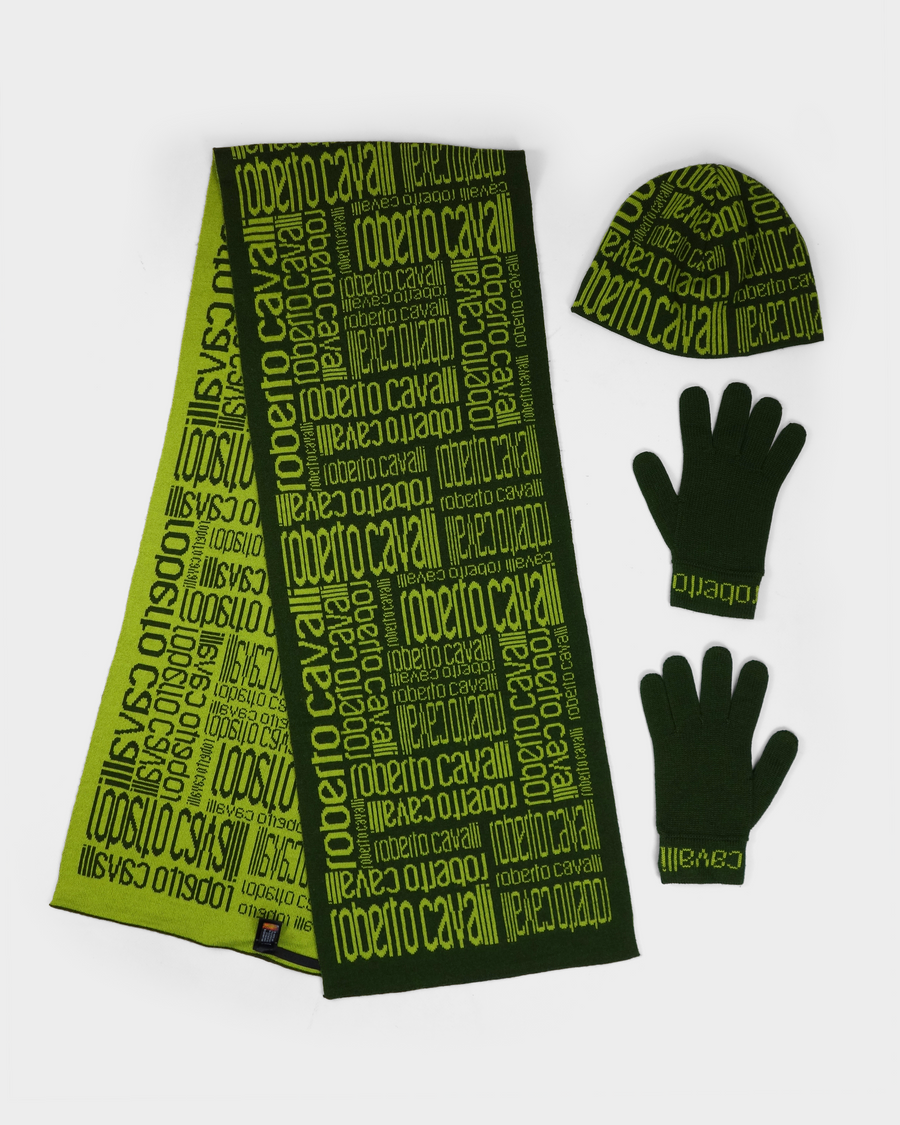 Roberto Cavalli 3-Pieces Logo Set 2000's