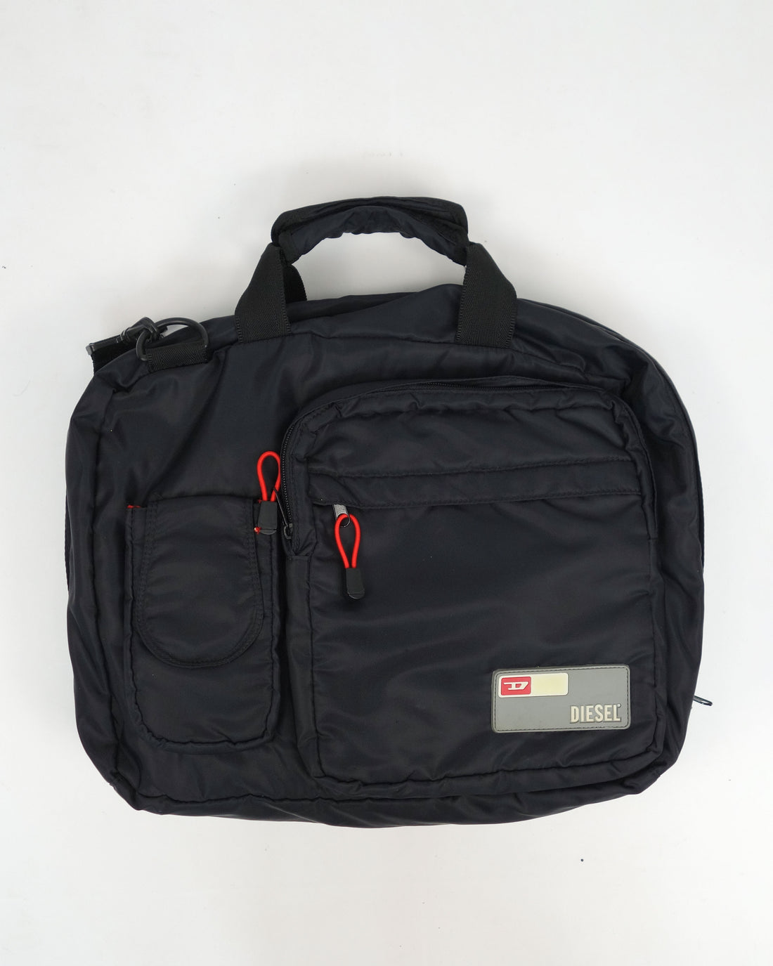 Diesel Utility Travel Nylon Side Bag 2000's