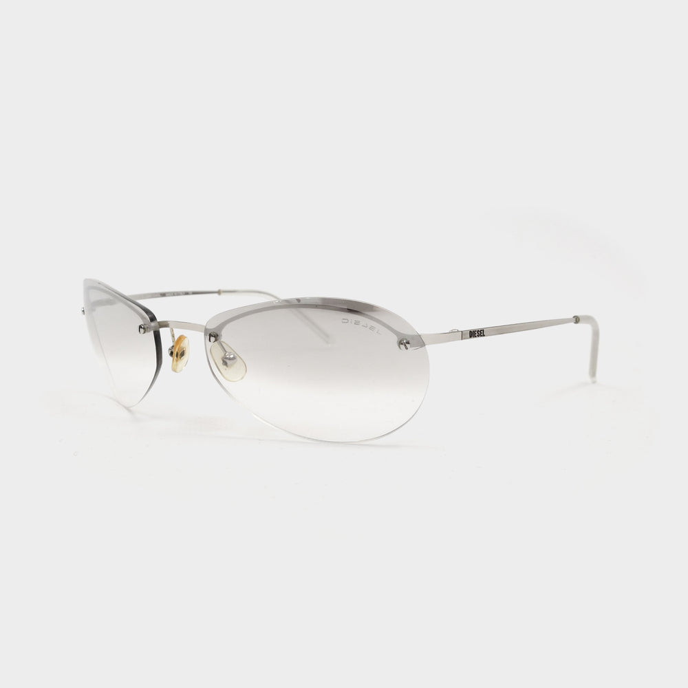 Diesel Wimbi Transparent Sunglasses 2000's