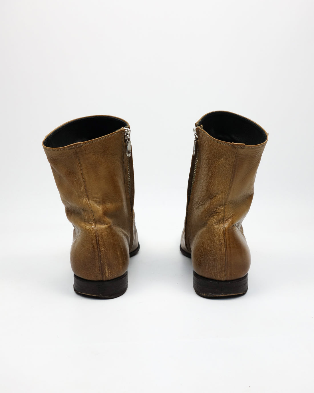 MIHARA YASUHIRO LEATHER CAMEL BOOTS 1990’S