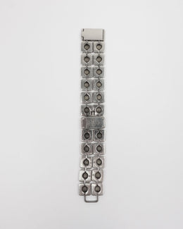 Calvin Klein Swiss Made Squares Metallic Watch 2000's