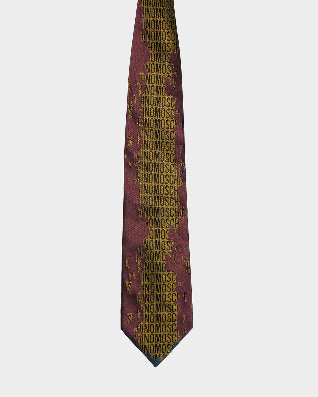 Moschino Distressed Logo Tie 2000´s