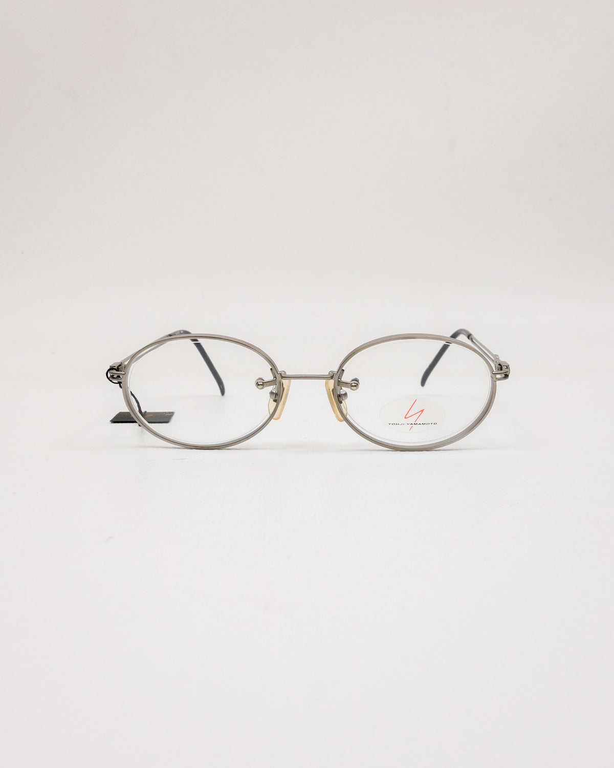 Yohji Yamamoto Silver Oval Frame Glasses 1990's