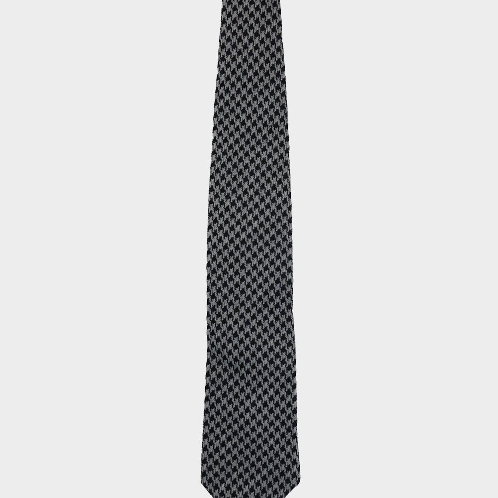 Armani Patterned Wool Tie 2000's