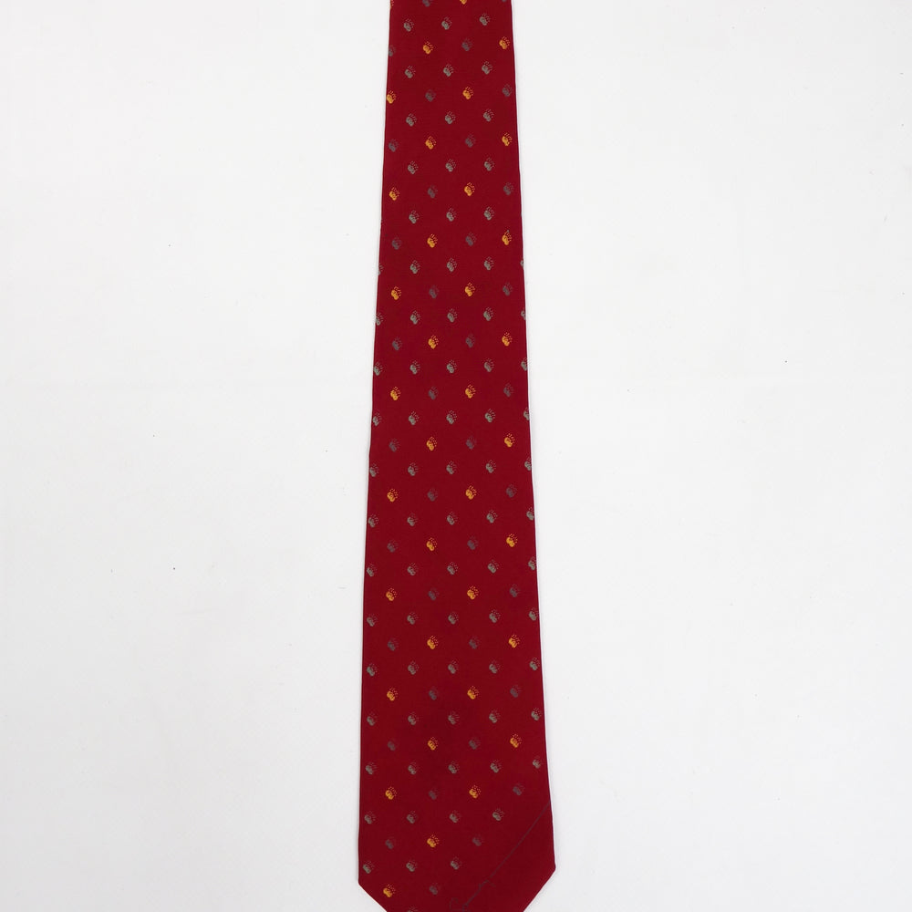 Givenchy Gentleman Dots Pattern Silk Tie 1990's