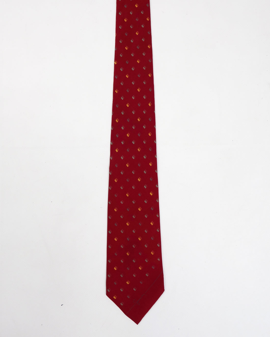 Givenchy Gentleman Dots Pattern Silk Tie 1990's