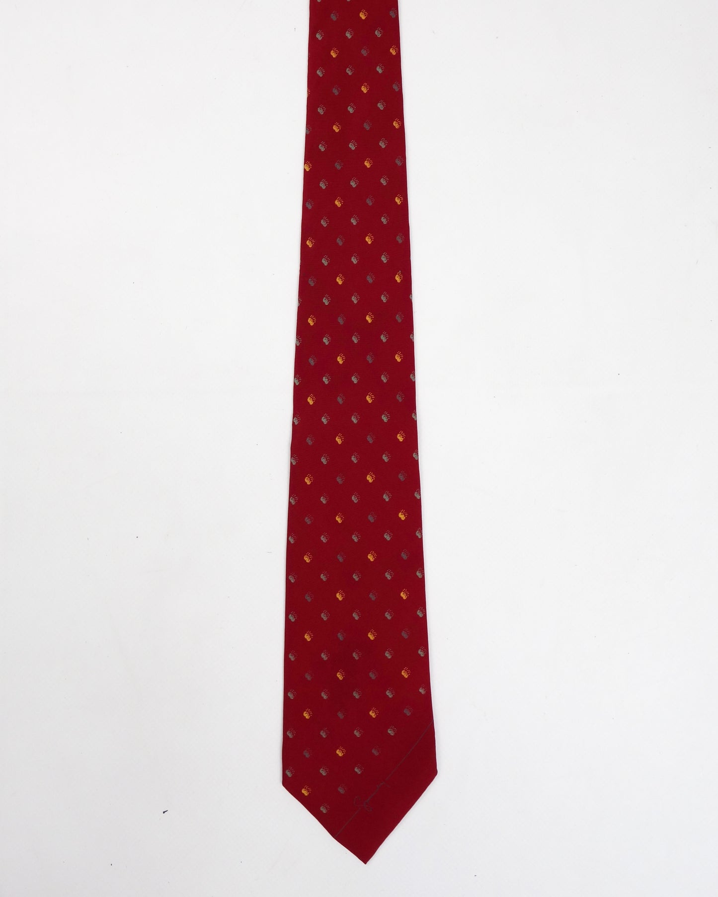 Givenchy Gentleman Dots Pattern Silk Tie 1990's