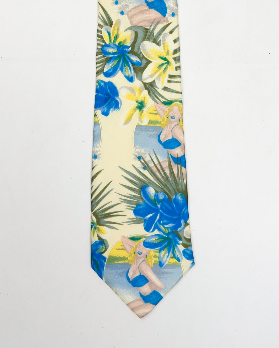 Dolce & Gabbana Hawaii Print Tie 2000´s