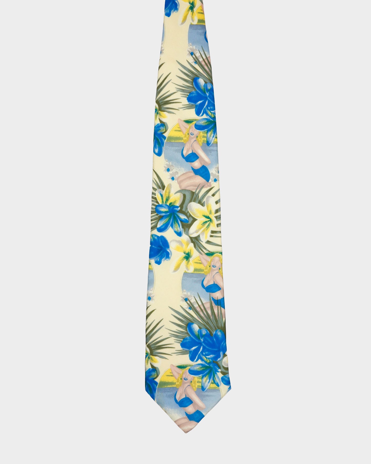 Dolce & Gabbana Hawaii Print Tie 2000´s