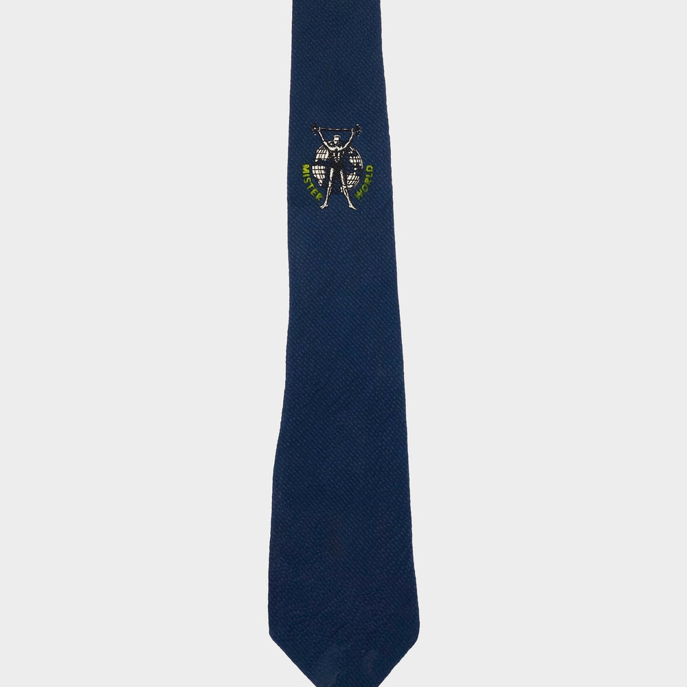 Jean Paul Gaultier Mr. World Blue Tie 1990´s