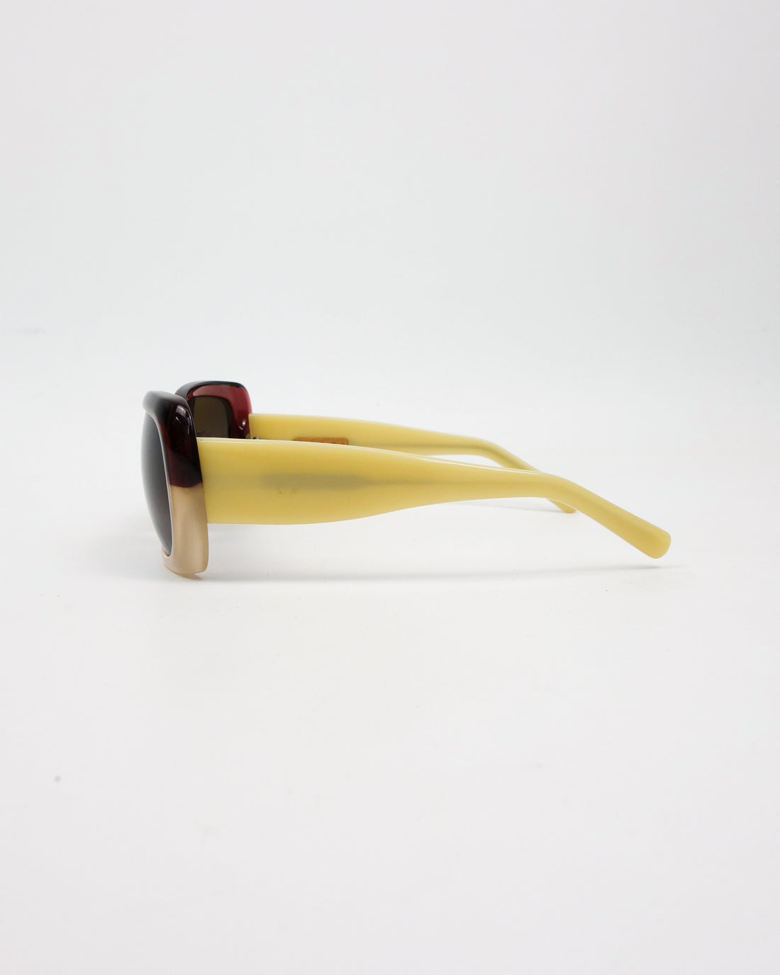 Marni 2-Tone Wide Sunglasses 2000's