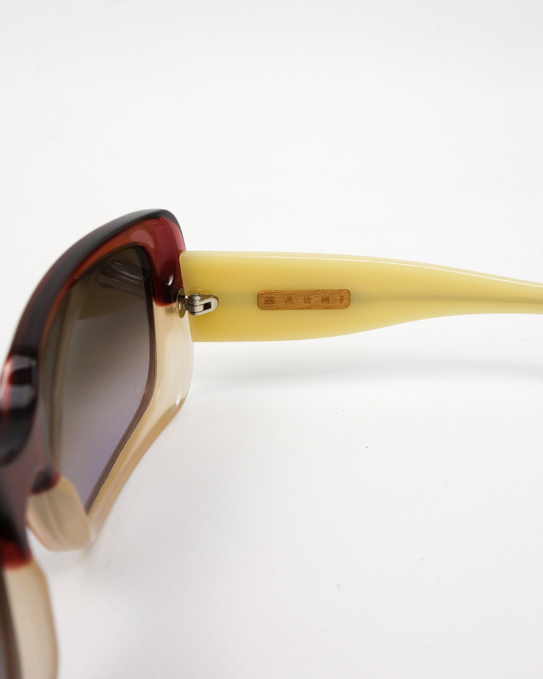 Marni 2-Tone Wide Sunglasses 2000's